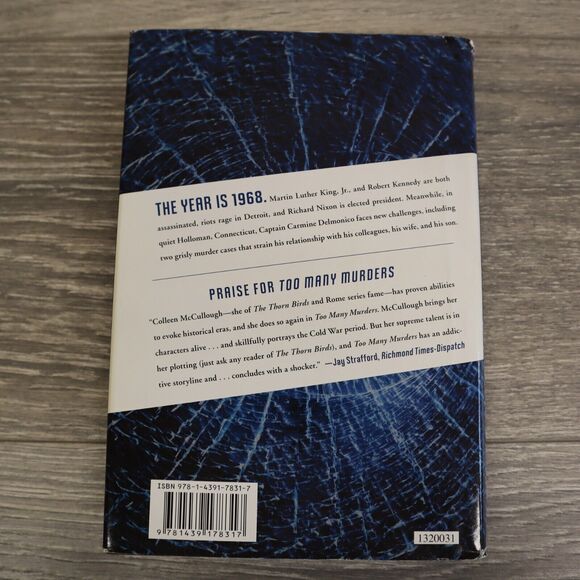 Colleen McCullough Series Lot of 3 Carmine Delmonico Mystery books - Picture 6 of 12